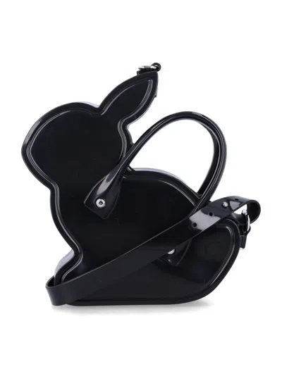Comme Des Garçons Black Melissa Bunny-shaped Handbag