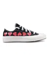 Comme Des Garçons Comme Des Garcons Chuck Taylor Low Top Sneakers In Black