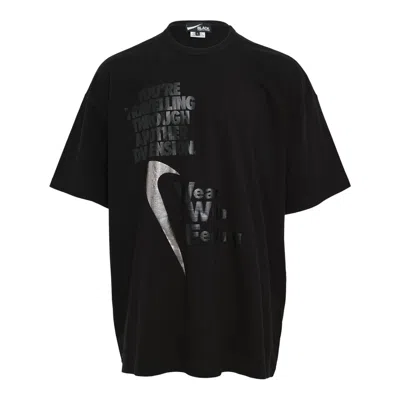 Comme Des Garcons Black Nike X Black Cdg T-shirt