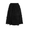 Comme Des Garçons 3d Tulle Midi Skirt