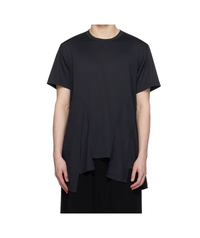 Comme Des Garçons Black Polyester Back Honeycomb T-shirt
