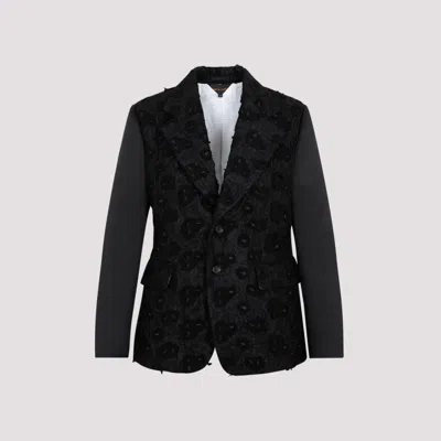 Comme Des Garçons Black Single-breasted Jacket