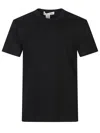 Comme Des Garçons Black Cotton T-shirt In Black