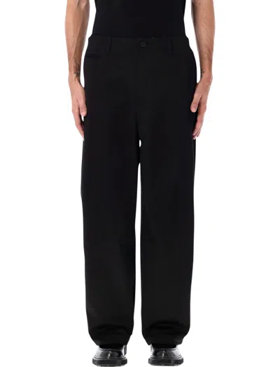 COMME DES GARÇONS BLACK STRAIGHT FIT CHINO PANTS