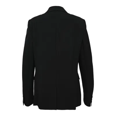 Comme Des Garcons Black Studs Wool Jacket In Black