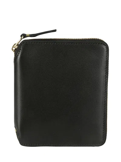 COMME DES GARÇONS COMME DES GARÇONS BLACK WALLET WITH CLOSURE ON THREE SIDES