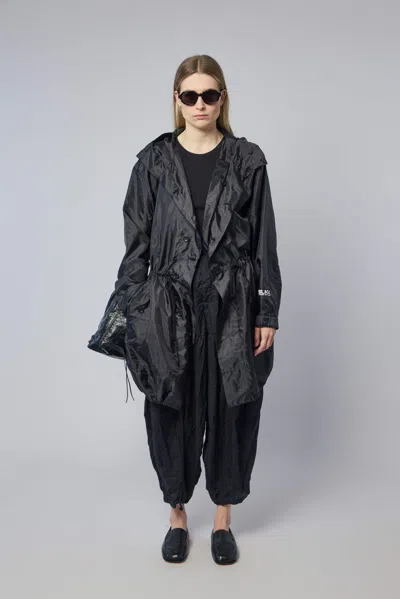 Comme Des Garcons Black Unisex Coat In Black