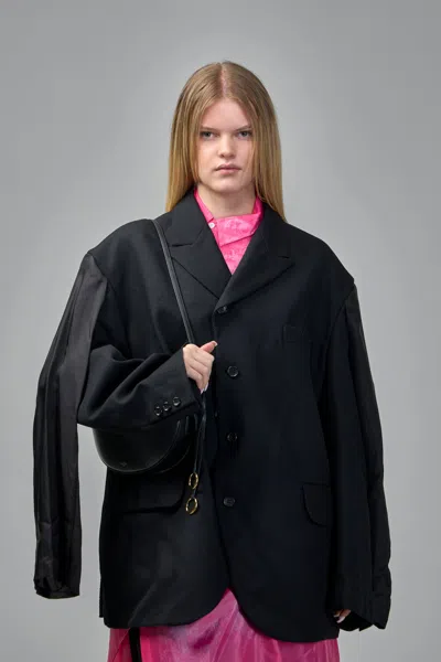 Comme Des Garcons Black Unisex Jacket In Black