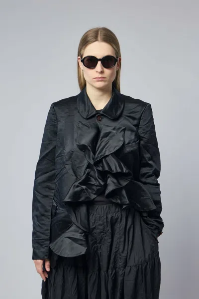 Comme Des Garcons Black Unisex Jacket In Black