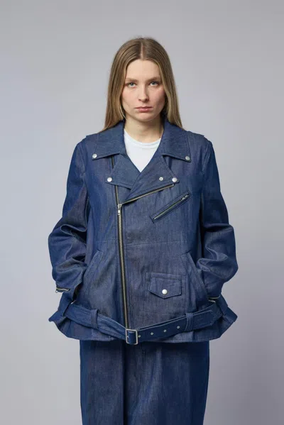 Comme Des Garcons Black Unisex Jacket In Blue
