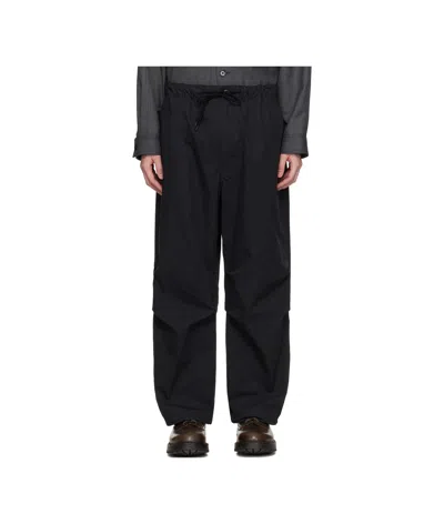 Comme Des Garçons Black Weather Trousers