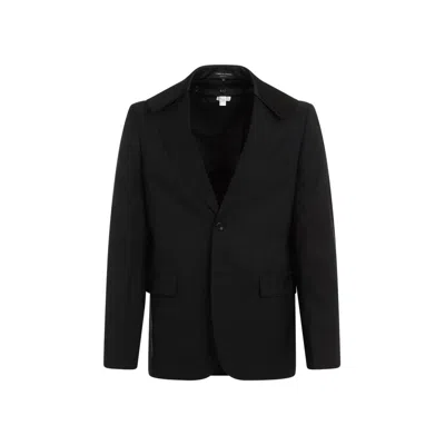 COMME DES GARÇONS BLACK WOOL JACKET