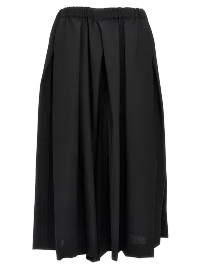 COMME DES GARÇONS BLACK WOOL PANTS