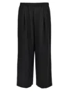 Comme Des Garçons Elastic Waist Casual Pants In Black