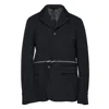 Comme Des Garcons Black Wool Polyester Blend Jacket In Black