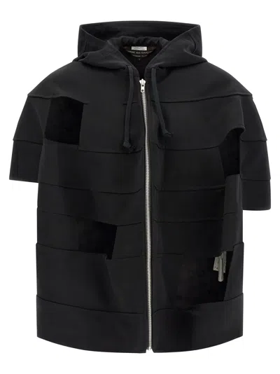 Comme Des Garçons Black Solid Hood Jacket