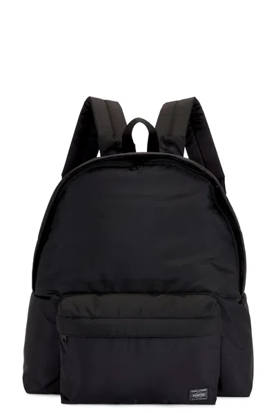 Comme Des Garcons Black X Porter Yoshida Padded Nylon Tafetta Backpack In Black