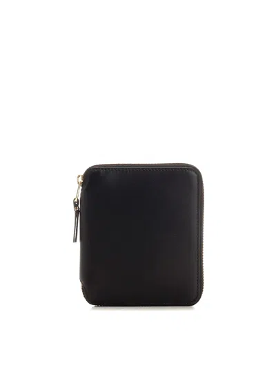 COMME DES GARÇONS BLACK ZIPPED WALLET