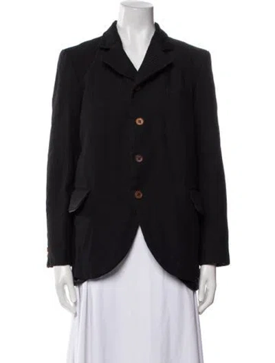 Pre-owned Comme Des Garçons Blazer In Black