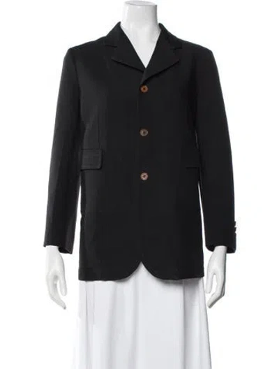 Pre-owned Comme Des Garçons Blazer In Black
