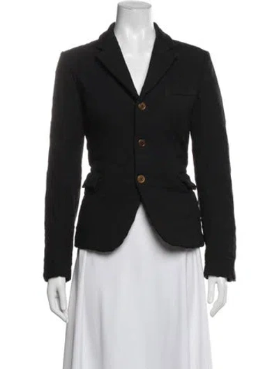 Pre-owned Comme Des Garçons Blazer In Black