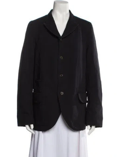 Pre-owned Comme Des Garçons Blazer In Blue