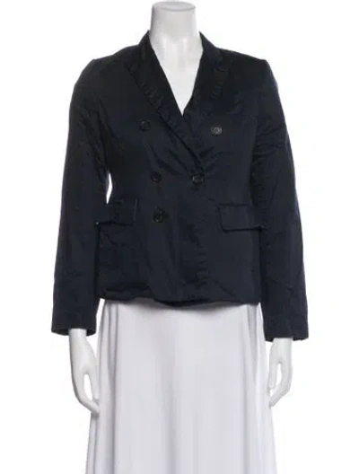 Pre-owned Comme Des Garçons Blazer In Blue