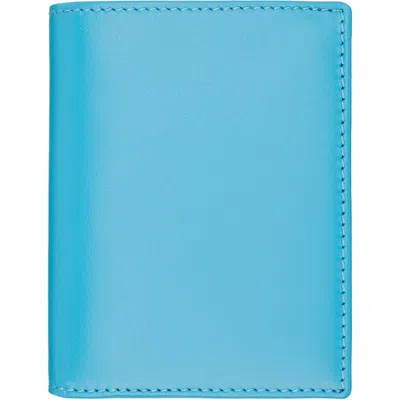 Comme Des Garçons Blue Classic Group Wallet In 1 Blue