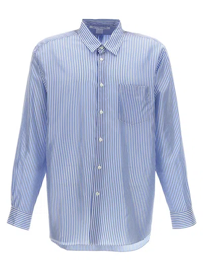 Comme Des Garçons Blue Regular Fit Shirt