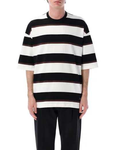 COMME DES GARÇONS BLUE STRIPED T-SHIRT