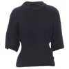 Comme Des Garçons Comme Des Garcons Boiled Wool Sweater In Black