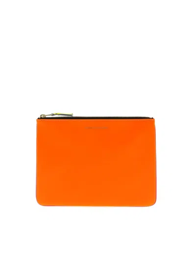 Comme Des Garçons Bolso Clutch - Naranja