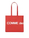 COMME DES GARÇONS BOLSO SHOPPING - ROJO