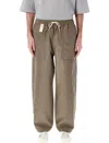 Comme Des Garçons Botton Fatigue Pant In Brown
