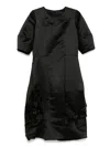 Comme Des Garçons Bow-detail Dress In Black