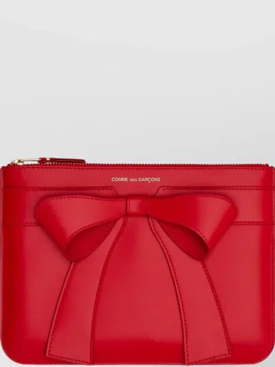 Comme Des Garçons Bow Detail Oversized Clutch