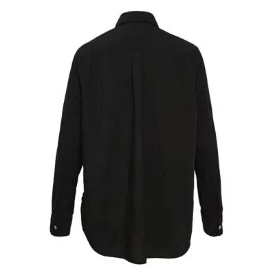 Comme Des Garçons Bowknot Blouse In Black