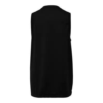 Comme Des Garçons Bowknot Tank Top In Black