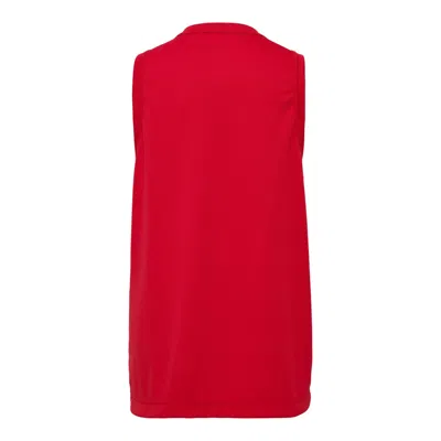 Comme Des Garçons Bowknot Tank Top In Red
