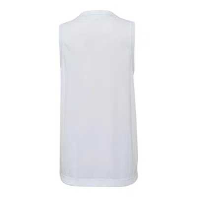 Comme Des Garçons Bowknot Tank Top In White