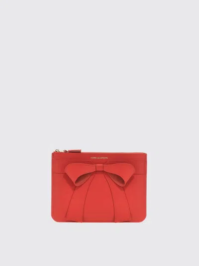 Comme Des Garçons Briefcase  Wallet Woman Color Red