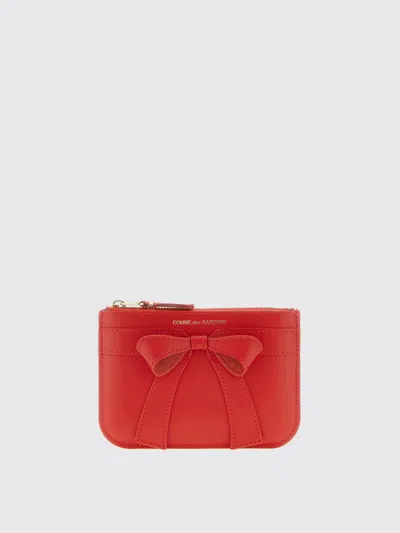 COMME DES GARÇONS WALLET COMME DES GARÇONS WALLET WOMAN COLOR RED,H34940014