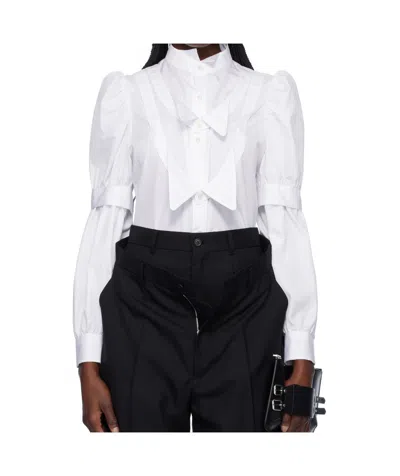 Comme Des Garçons Broad Shirt In White