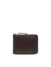 Comme Des Garçons Classic Leather Line Wallet Accessories In Brown