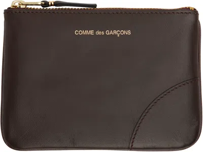Comme Des Garçons Brown Classic Small Pouch