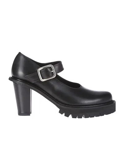COMME DES GARÇONS COMME DES GARÇONS BUCKLE-STRAP PUMPS
