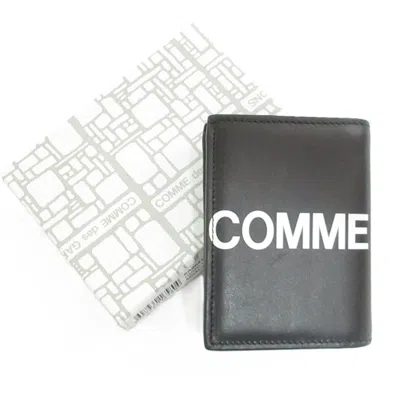 Pre-owned Comme Des Garçons Business Card Case () In Black