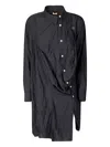 Comme Des Garçons Button-down Shirt In Black