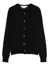 Comme Des Garçons Button-front Cardigan In Black