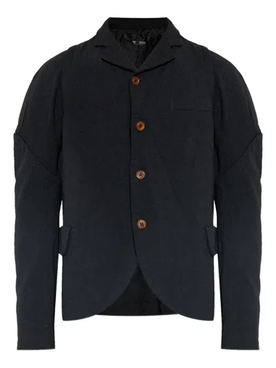 Comme Des Garçons Button Jacket In Black